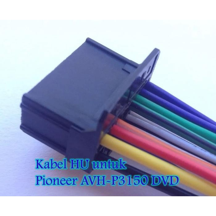 PREMIUM Kabel Soket Head Unit Pioneer utk Pasang HU Pioneer AVH-P3150DVD 2 DIN