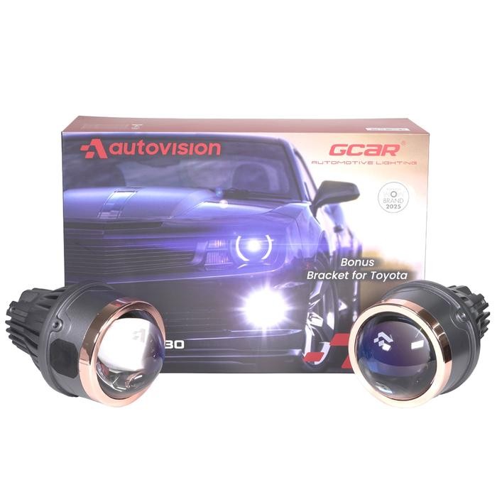 PREMIUM Autovision Biled Foglamp include Bracket Toyota