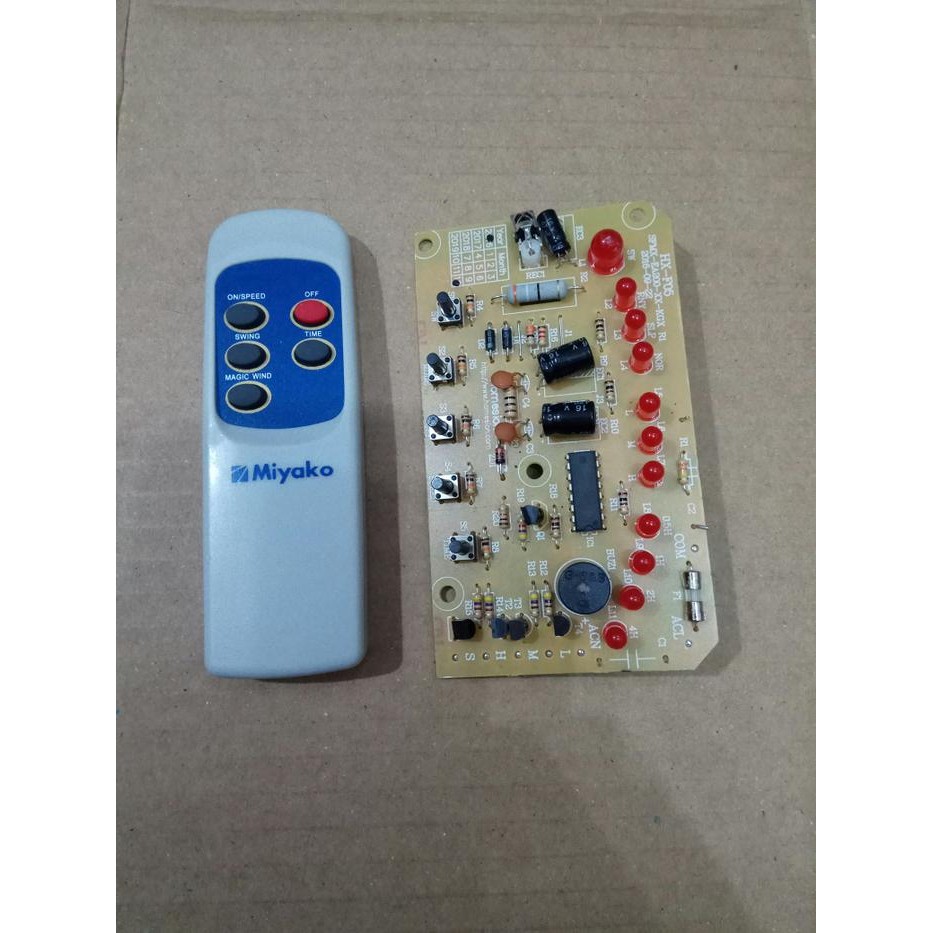 PREMIUM Remot dan modul kipas angin miyako original