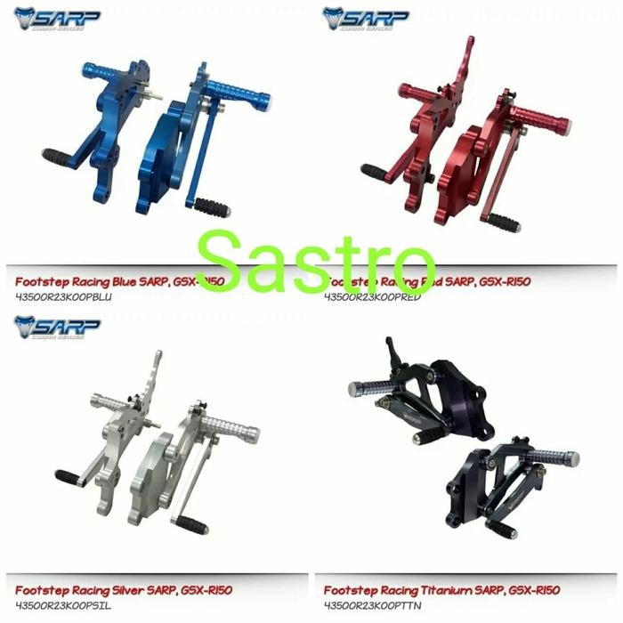 PREMIUM FOOTSTEP UB UNDERBONE SARP SUZUKI GSX ORI SGA