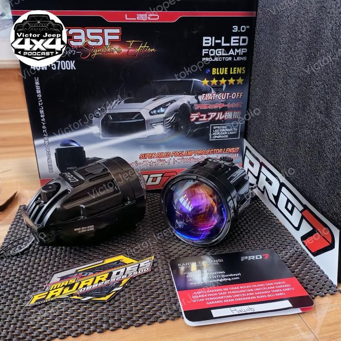 PREMIUM PRO7 P735F SE FOGLAMP BILED PRO7 3 INCH TOYOTA & UNIVERSAL
