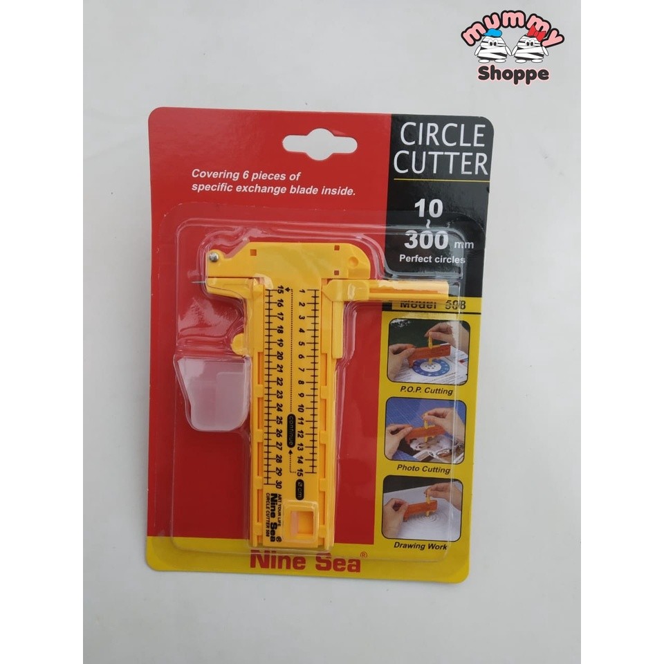 

Rotary Circle Cutter - Potong Sticker Lingkaran - Pond Bulat NINE SEA
