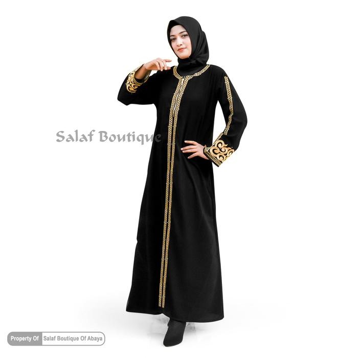 ABAYA SAUDI GAMIS ARAB GAMIS POLOS ABAYA HITAM ABAYA POLOS GAMIS HITAM