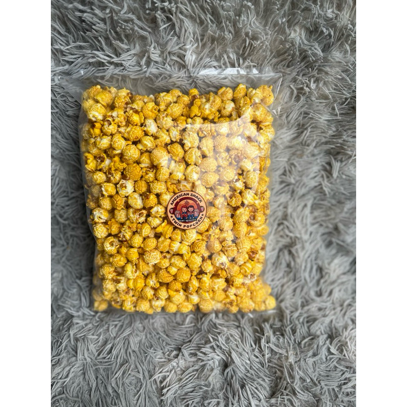 

POPCORN CARAMEL JUMBO MUSHROOM - Twin popcorn - Neto 500gr Termurah Crispy- Makanan Ringan - Camilan