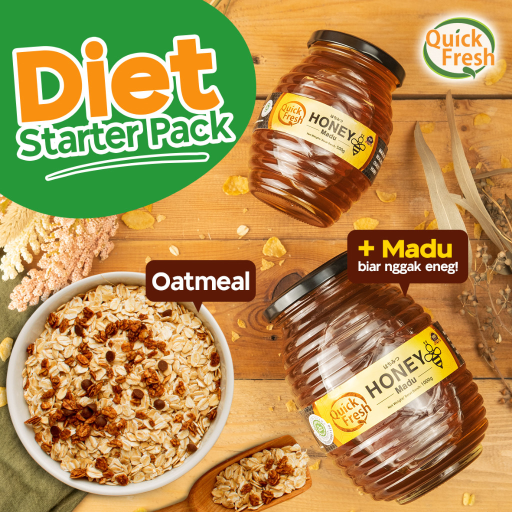 

Quick Fresh / Honey Madu Asli Jar / 1kg 1 kg