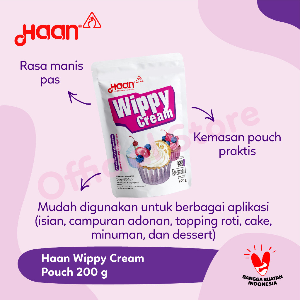 

HAAN WIPPY CREAM POUCH 200gr