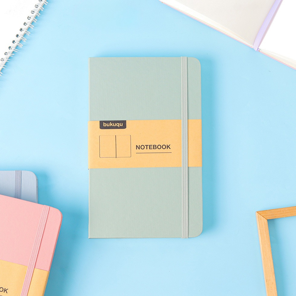 

LINDU bukuqu Classic Notebook Hijau Mint, Dotted