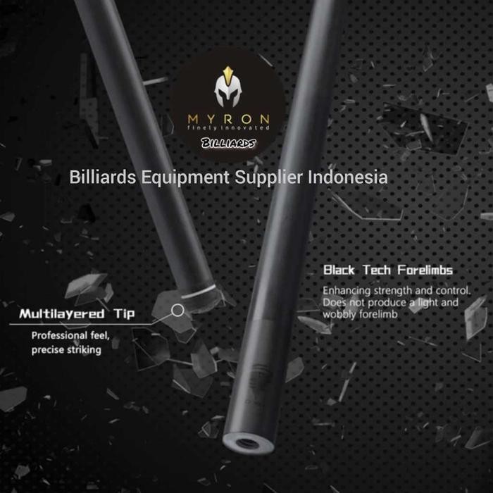 Stick Billiard Fury Tempest AF Series~Carbon Shaft~AF-1 & AF-2