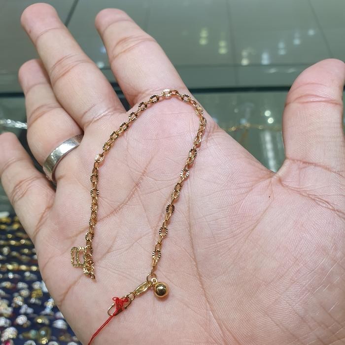 Gelang Rantai Nori Emas 700/22K Terlaris