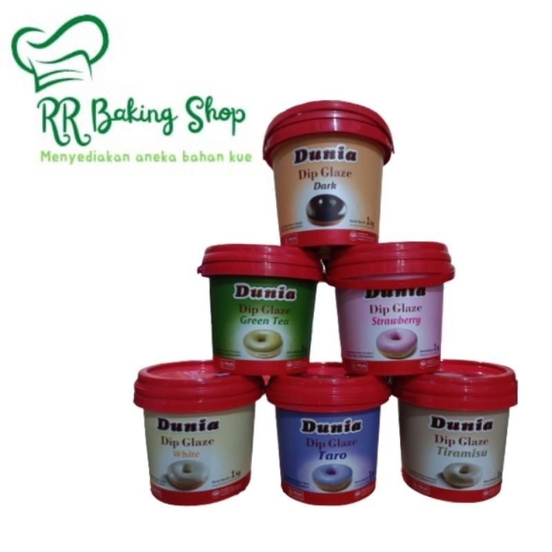 

Dunia Dip Glaze ECO 1kg - Dip Glaze Dunia ECO 1kg - Toppin donat - glaze murah