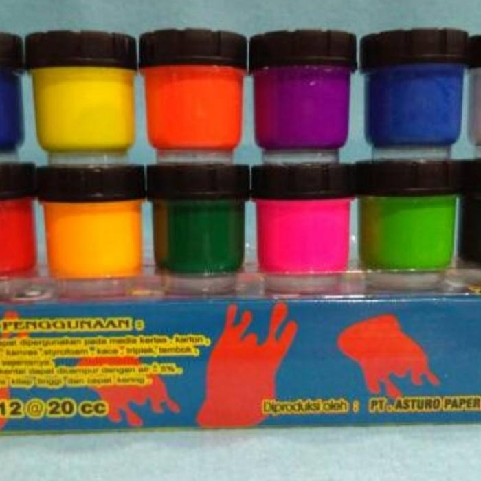 

Cat Poster Asturo 12 Warna 20Cc - Poster Colour Waterbase #Gratisongkir