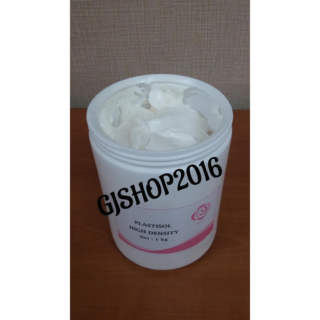 

Tinta Sablon Baju Tren Plastisol High Density / 3D Effect: Clear 1Kg #Gratisongkir