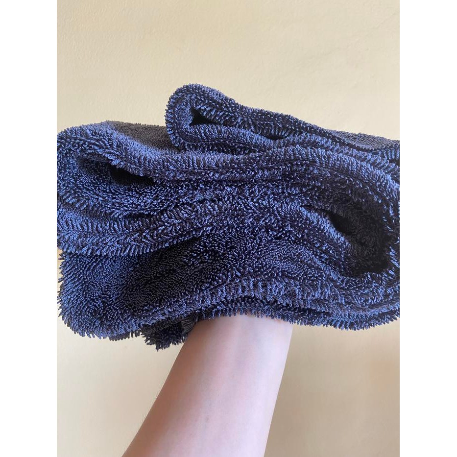 Lap Microfiber Jumbo 1600 GSM / Drying Towel Besar Kain Handuk Pengering Mobil dan Motor