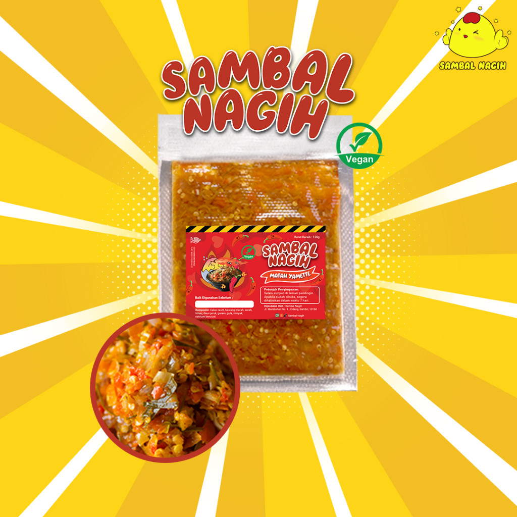 

Sambal Nagih - Sambal Matah Toples Terenak di Indonesia