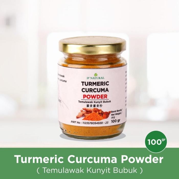 

Terlaris Temulawak Kunyit Bubuk Organik