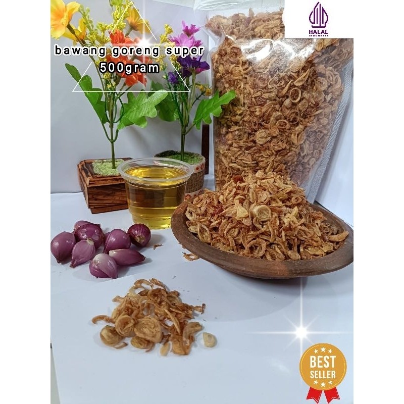 

Bawang Goreng Asli Brebes 500gram