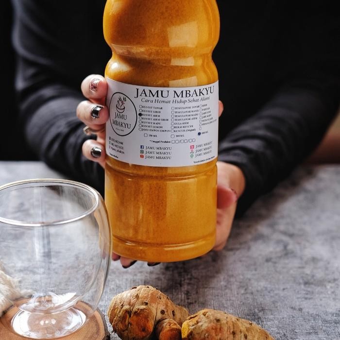

Terlaris Jamu Kunyit Tawar 1000Ml Jamu Mbakyu
