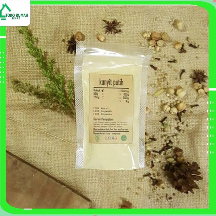 

Terlaris Kunyit Putih Bubuk 100 Gr - Curcuma Zedoaria - Murni Export