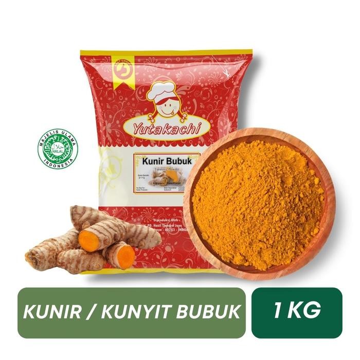 

Terlaris Kunyit Bubuk 1 Kg Murni Tanpa Campuran / Bumbu Rempah Yutakachi/ Kunir Bubuk
