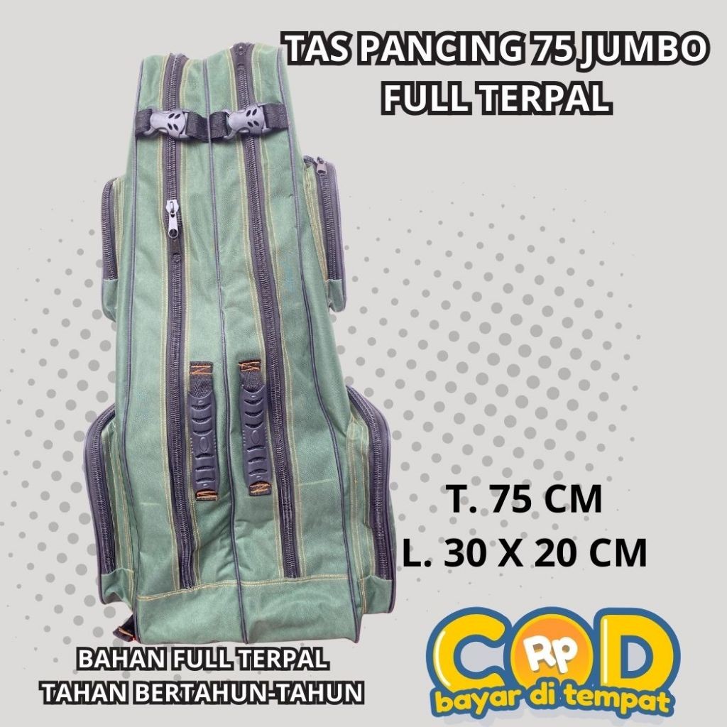 TAS RANSEL MANCING, TAS JORAN, TAS PANCING ANTI AIR JUMBO TEBAL DAN KUAT UNTUK JORAN UDANG, TEGEK