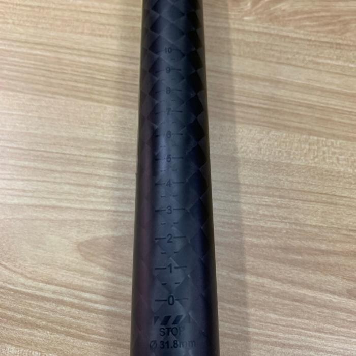 Seatpost Carbon 31.8 Aceoffix Hitam Doff 3Sixty Bromi Tiang Sadel Sepeda Lipat Folding #Gratisongkir