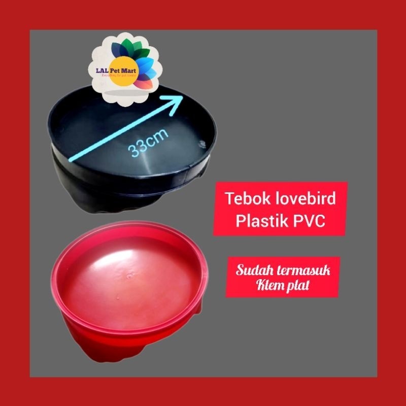 TEBOK LOVEBIRD BONUS KLEM KAWAT ANTI PECAH SANGKAR BULAT KAPSUL