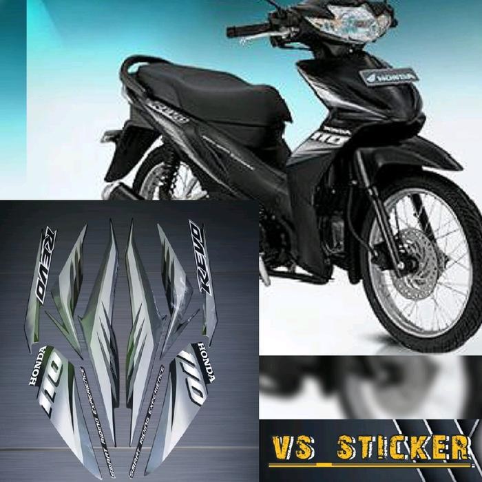 Ready JT STRIPING STICKER LIST REVO ABSOLUT 110 2009 KUALITAS TERBAIK Motorcycle Aksesoris