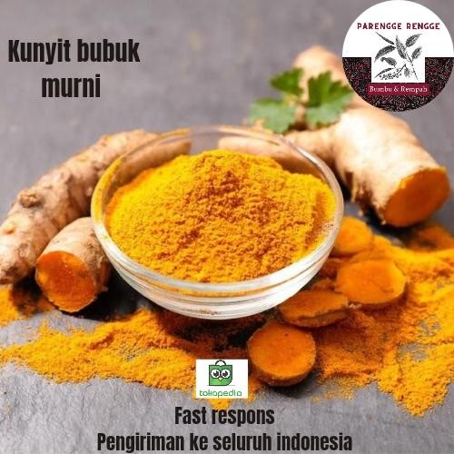 

Terlaris Kunyit Bubuk Murni 25Gram / Pure Tumeric Powder