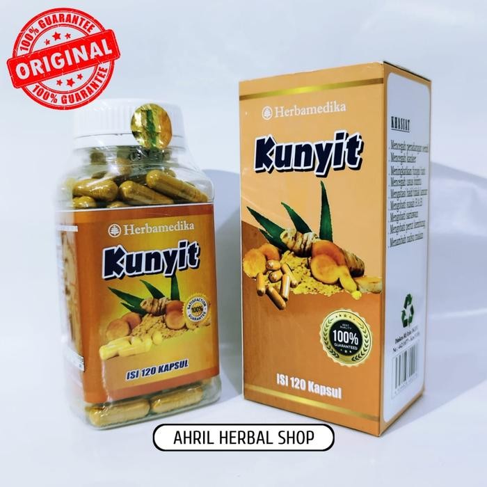 

Terlaris Kapsul Kunyit Isi 120 Kapsul
