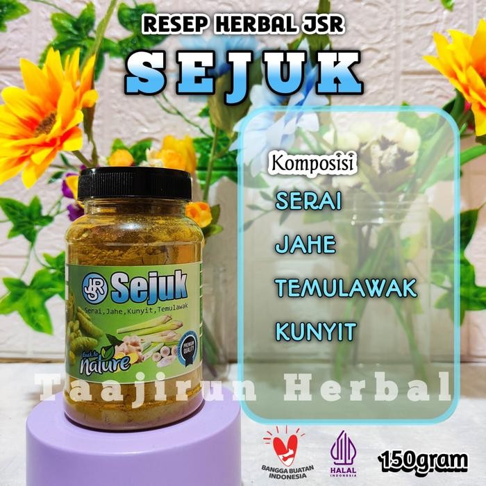 

Terlaris Jamu Herbal Bubuk Jsr Sejuk Serai Jahe Temulawak Dan Kunyit 150Gr Dan Atasi Macam-Macam