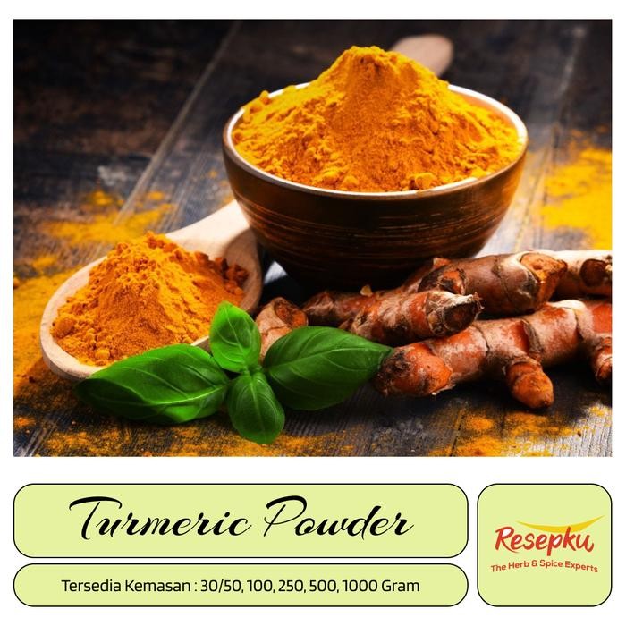

Terlaris Kunyit Bubuk Asli (Turmeric Powder) 500 Gr