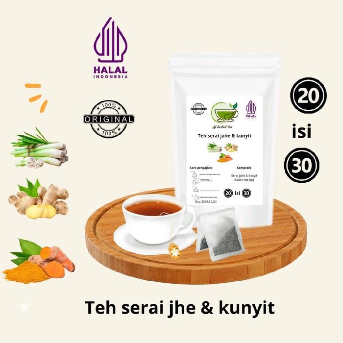 

Terlaris Teh Serai Jahe & Kunyit Asli Berkualitas Tinggi