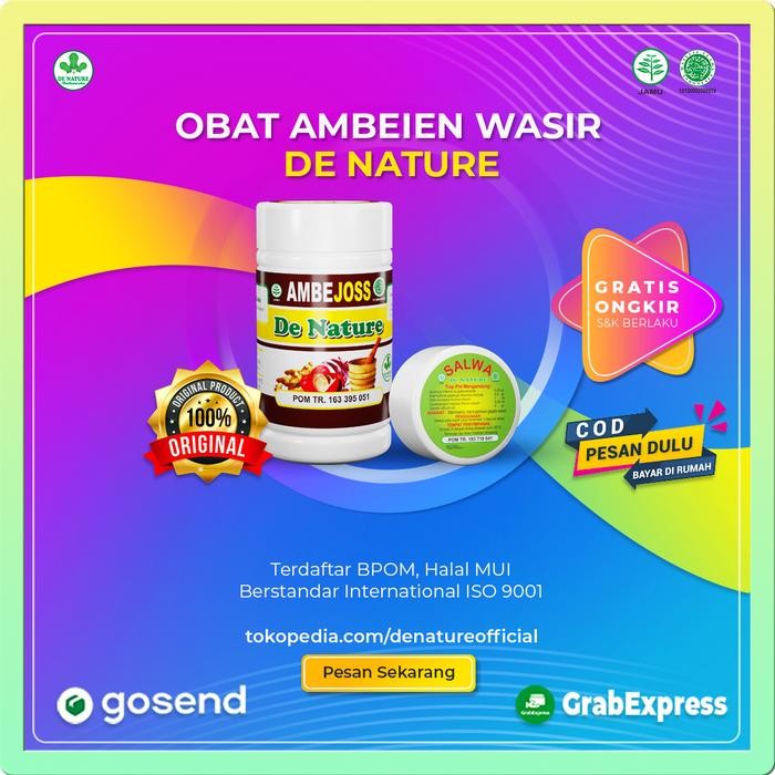 

Terlaris Ambeclear Salwa Obat Wasir Dari Daun Ungu, Kunyit Putih, Mahkota Dewa