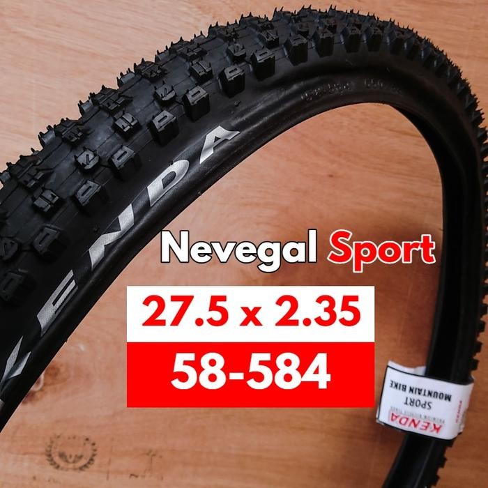 Ban Luar Sepeda Mtb Kenda Nevegal Sport 27.5 X 2.35 Etrto 58-584 #Gratisongkir #Sale #Discount