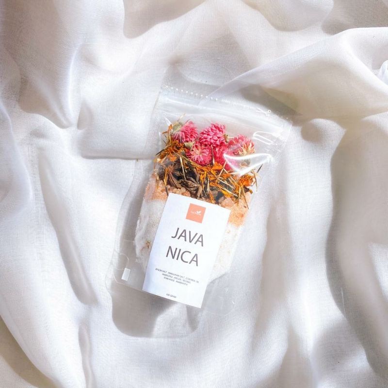 

TERMURAH!! JAVANICA Salt Bath Spa Garam Mandi Natural Aromaterapi