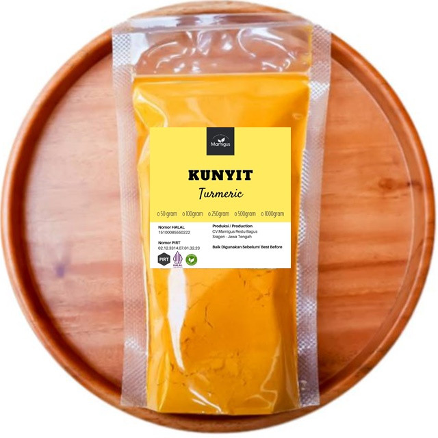 

TERMURAH!! (1 kg) Kunyit / Kunir Bubuk Organik