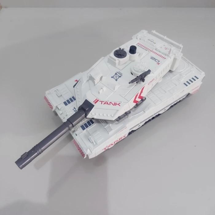 Rc Tank Remote Control Bisa Nembak Pluru Gel - Mainan Mobil Militer Remot Kontrol Baterai Cas