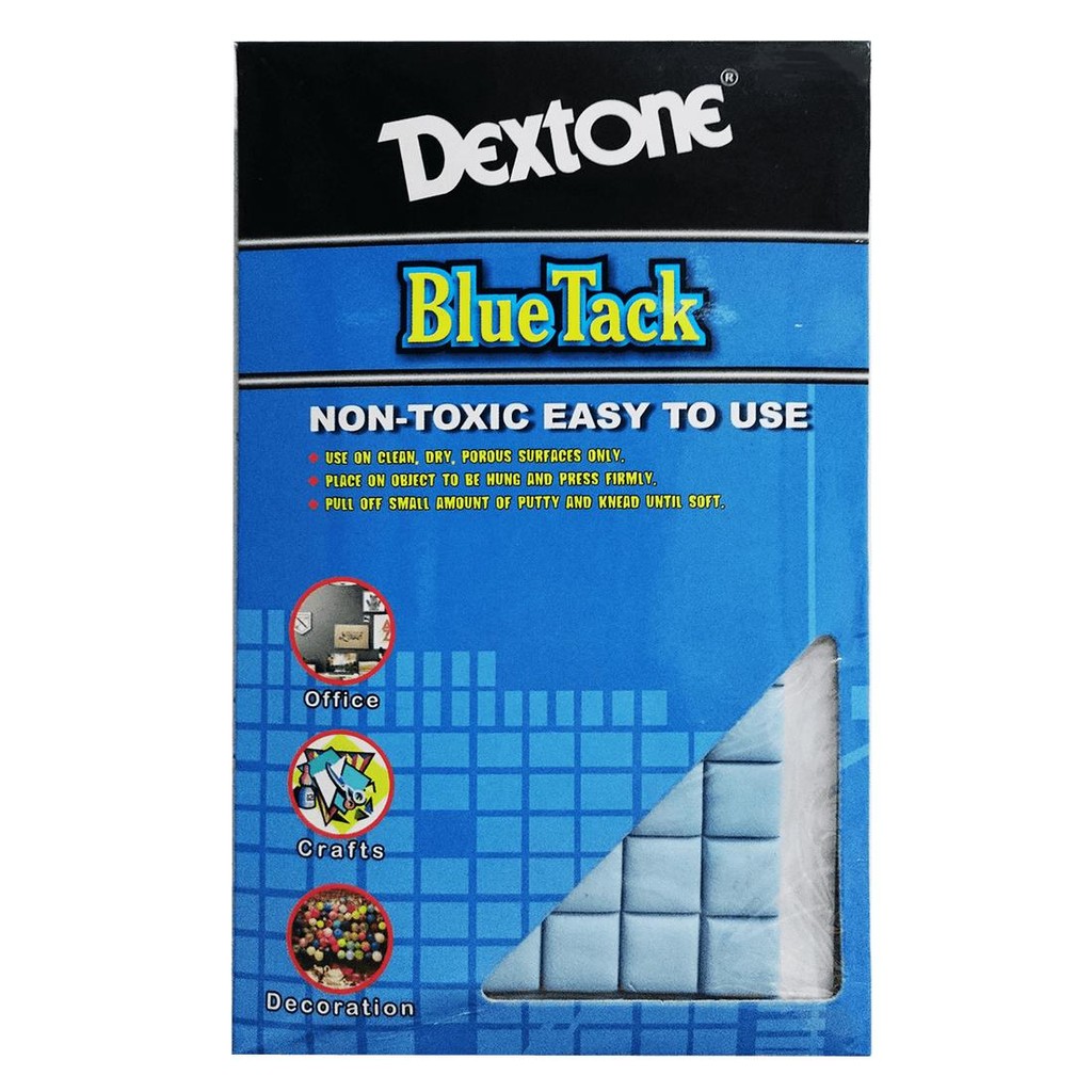 

DEXTONE BLUETACK BLUE TACK LEM ATK LEM DEXTONE LEM PENGGANTI PIN PAKU