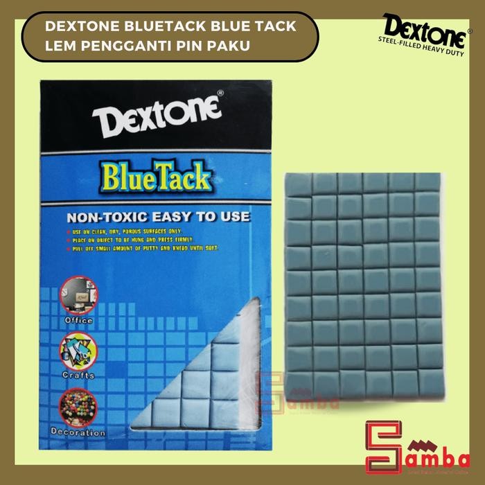 

DEXTONE BLUETACK BLUE TACK LEM ATK LEM DEXTONE LEM PENGGANTI PIN PAKU