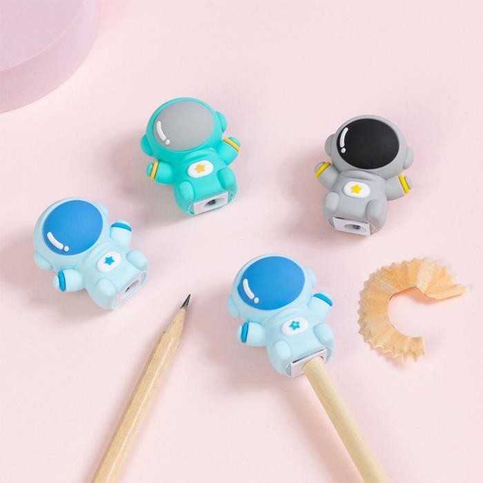 

Rautan pensil karakter Serutan pensil motif lucu ATK Pencil sharpener Peraut pensil putar Monster