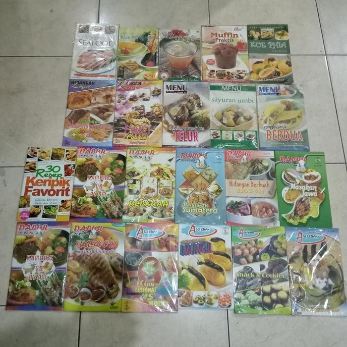 

ORI BUKU SERIAL BUKU RESEP MAKANAN MINUMAN DAN KUE CABUTAN