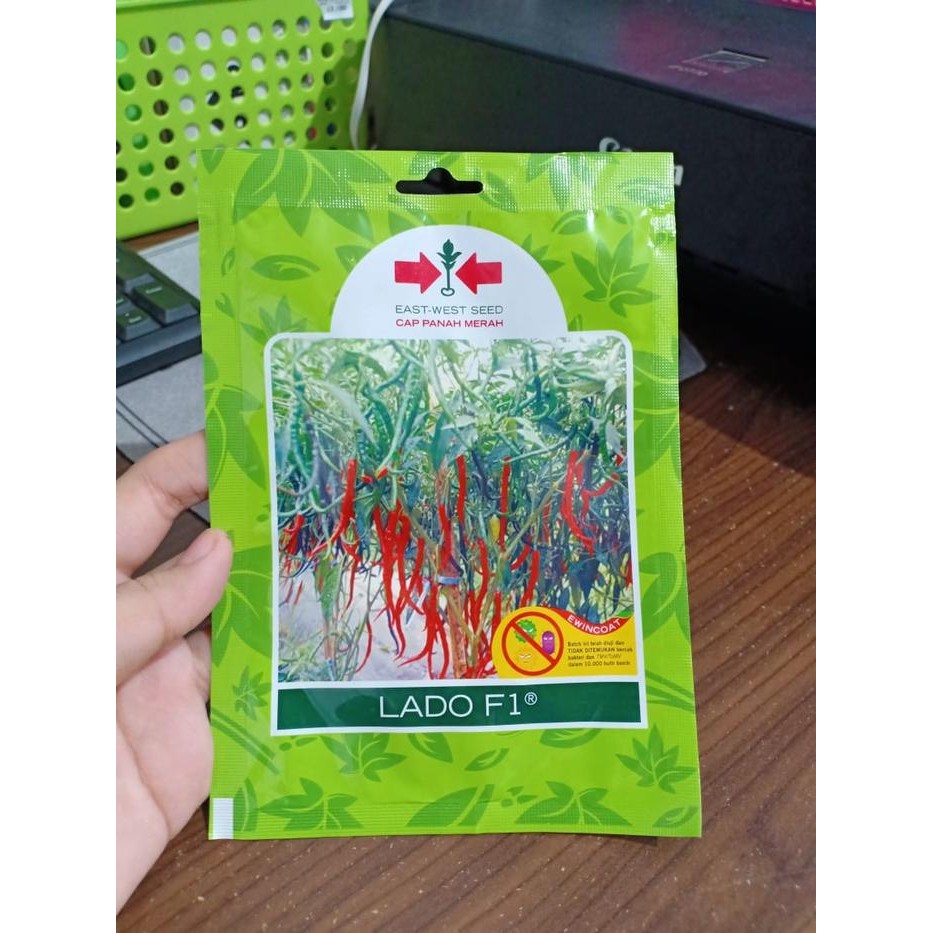 TERMURAH benih cabe keriting lado panah merah - benih cabai keriting
