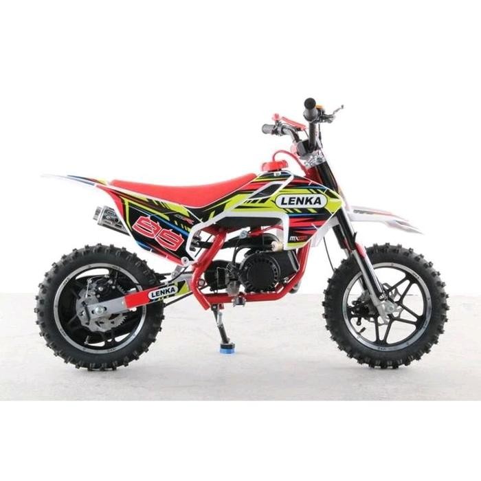 Motor Anak Mini Trail lenka 99 50cc 2 Tak Dengan mesin kuat -Toys