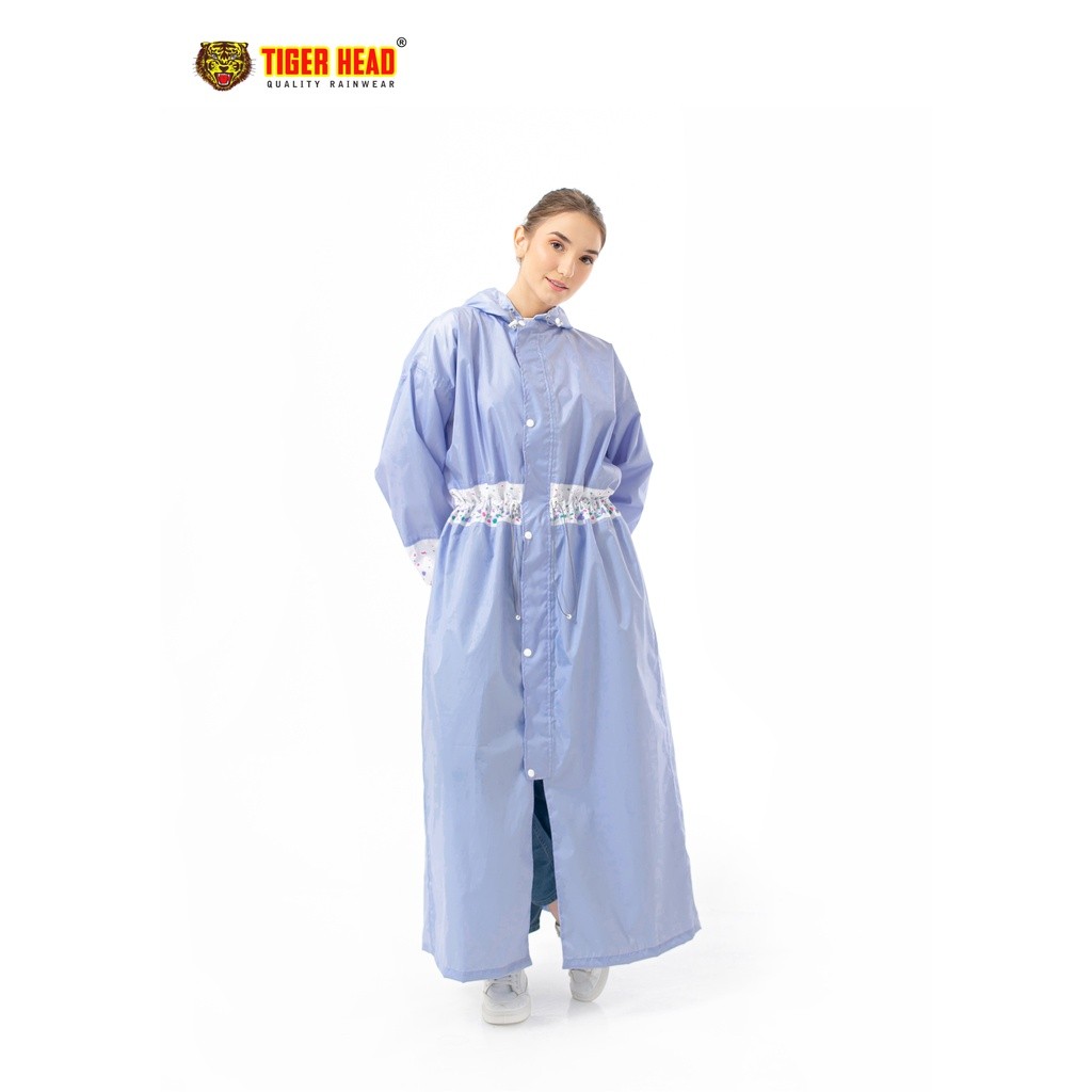 Jas Hujan Gamis Hana 70020 Tiger Head