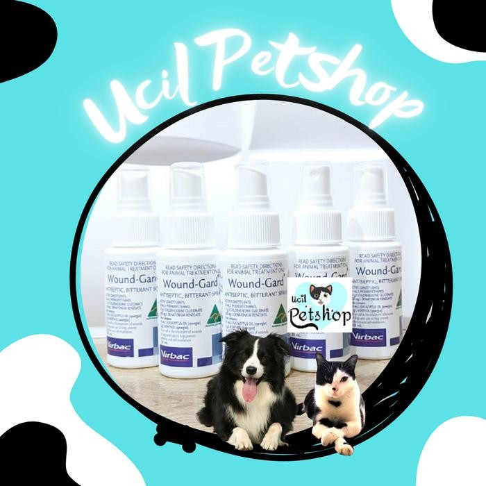 Virbac Wound Gard Obat Luka Semprot Kucing Anjing Freshpack 50ml