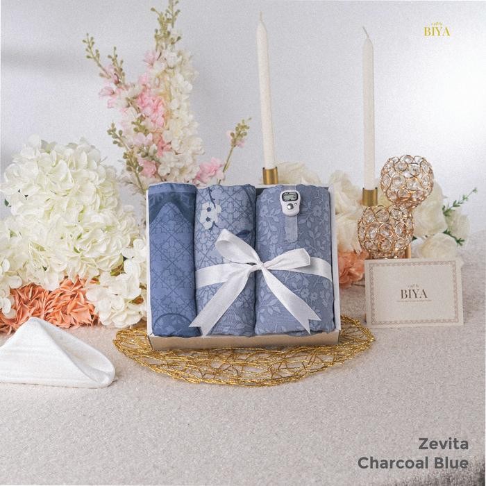 MUKENA DAN SAJADAH TAZBIYA X KEMISO SPECIAL GIFT/KADO/HAMPERS/HADIAH