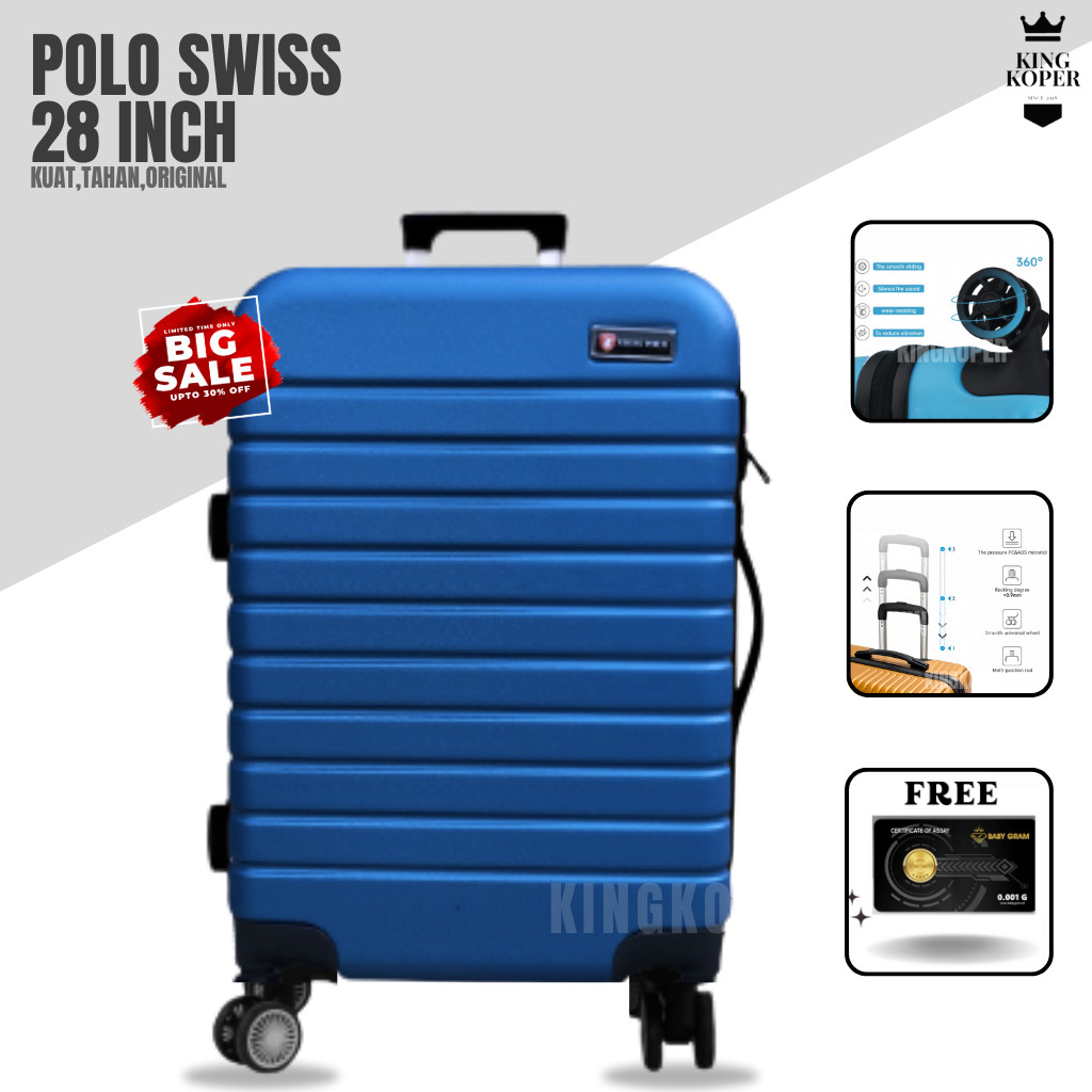 Koper Polo 28 inch koper import - koper besar - ukuran bagasi - koper berkualitas - koper murah -