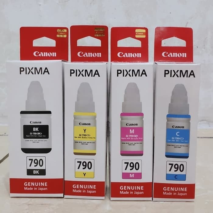 Tinta Canon PIXMA Gl 790 Color - Tinta Printer Canon G1000/G2000/G3000