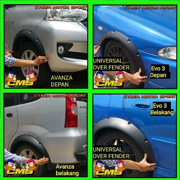 Fender Lips Universal. Over Fender Universal. Fender Flares.