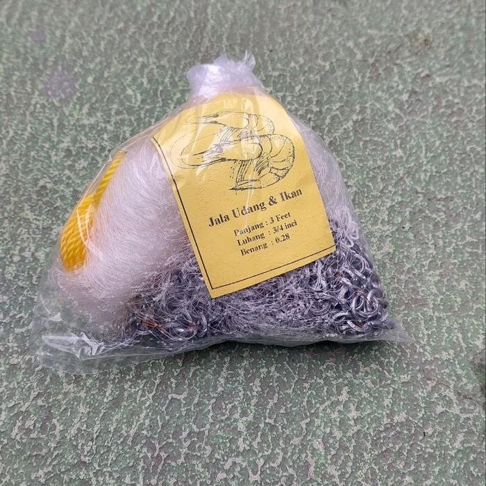 Jala Lempar Kecrik 1 Meter 3 Feet Untuk Ikan Udang Kecil